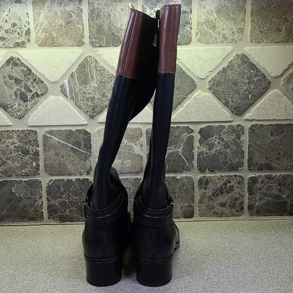 BANDOLINO RIDING BOOTS 👢 Size 8M Black/Brown - Picture 14 of 16